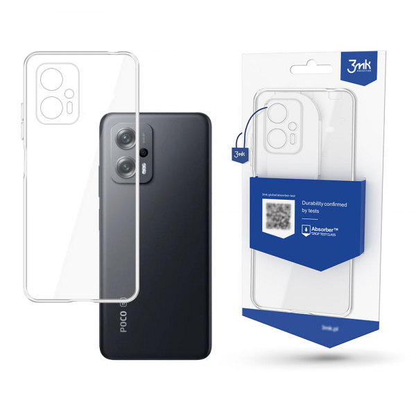 3mk Clear Back Protective Case for Xiaomi P... | Klikk Malta