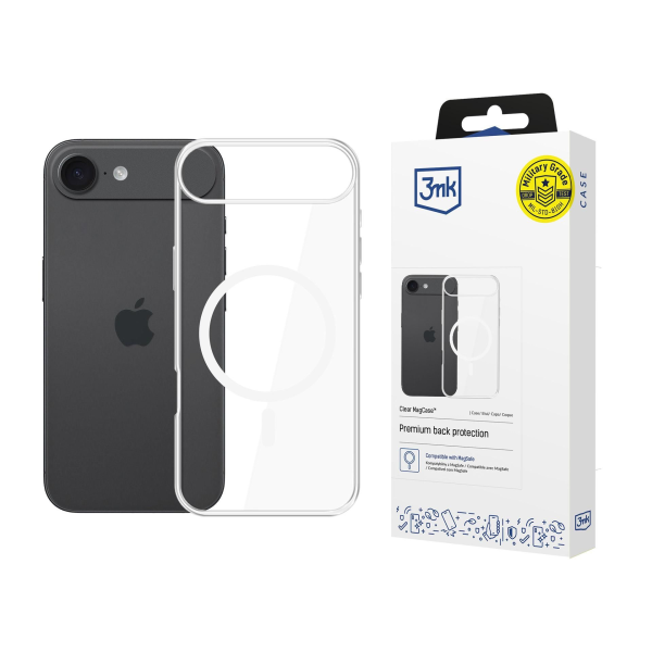 3MK Clear MagCase for Apple iPhone Air | Klikk Malta