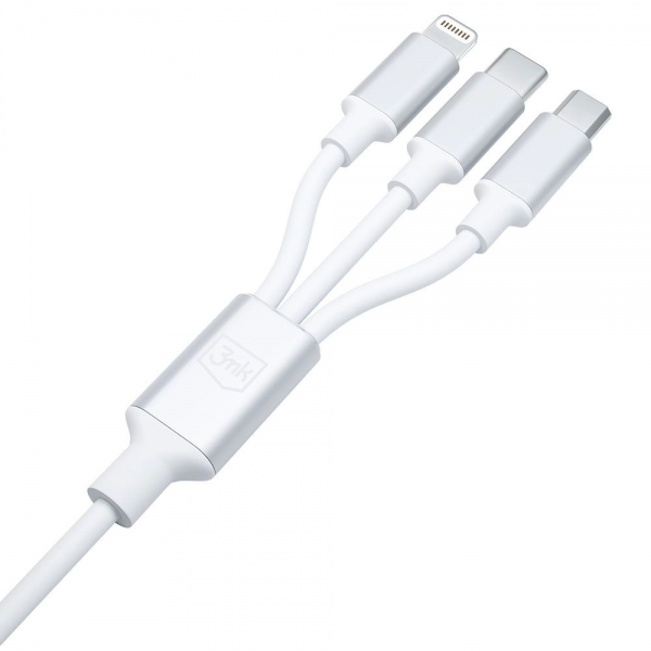 3mk Hyper 3-in-1 Cable 1.5m USB Type-A / Ty... | Klikk Malta