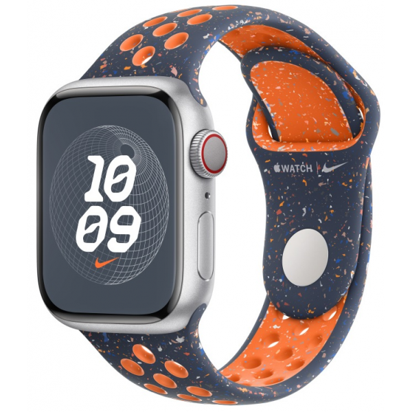 41mm Blue Flame Nike Sport Band for Apple W... | Klikk Malta