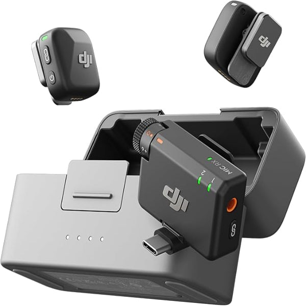 DJI Mic Mini 2 (2 TX + 1 RX + Charging Case)