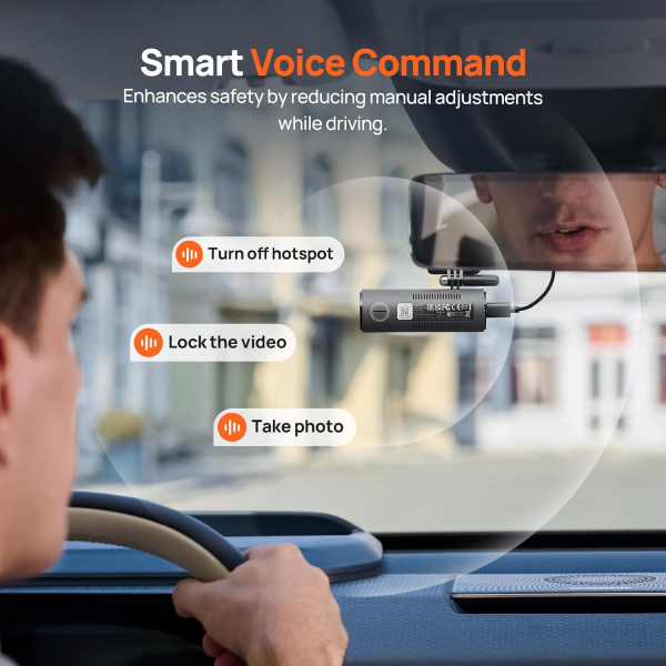 70mai M310 2K Smart Wi-Fi Dash Cam | Klikk Malta