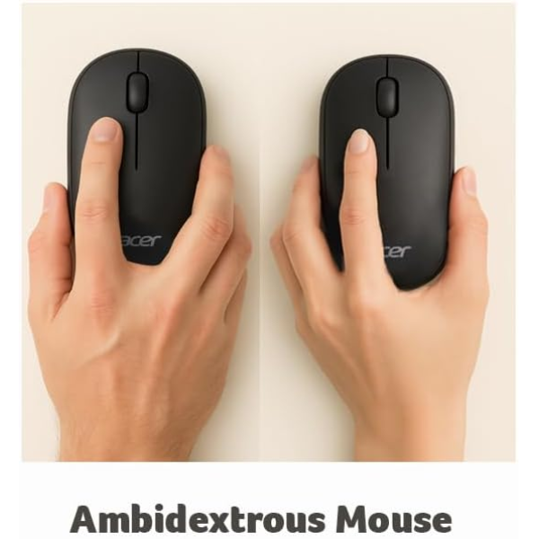 Acer AMR100 Wireless Bubble Mouse Black | Klikk Malta