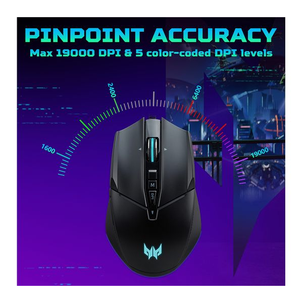 Acer Predator Cestus 335 PMW120 19,000dpi G... | Klikk Malta