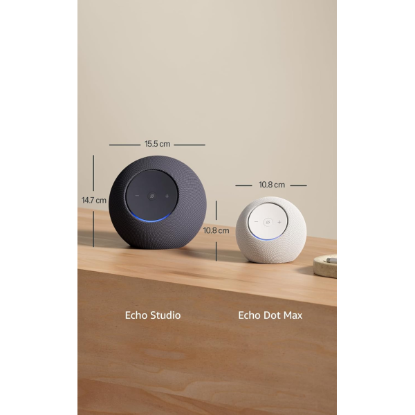 Amazon Echo Dot Max Glacier White | Klikk Malta