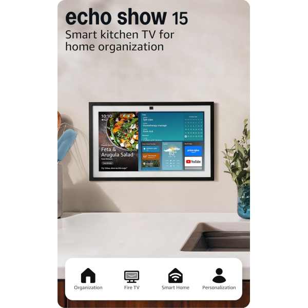 Amazon Echo Show 15 Smart Display and Speaker | Klikk Malta