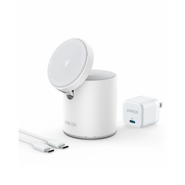Anker 2-in-1 Magnetic Wireless Charging Sta... | Klikk Malta