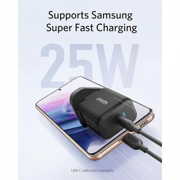 Anker PowerPort III 25W PPS Power Adapter U... | Klikk Malta