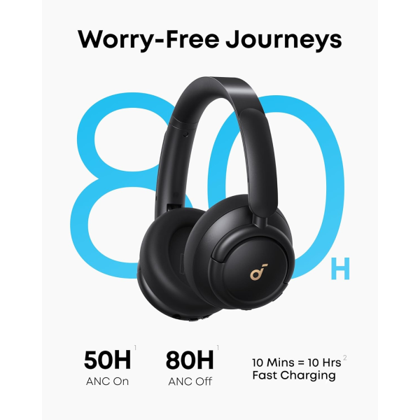 Anker soundcore Q30 ANC BT Headphones Black | Klikk Malta