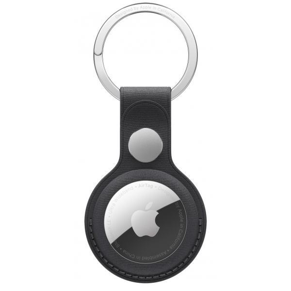 Apple AirTag FineWoven Key Ring - Black | Klikk Malta