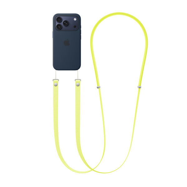 Apple Crossbody Strap Neon Yellow | Klikk Malta
