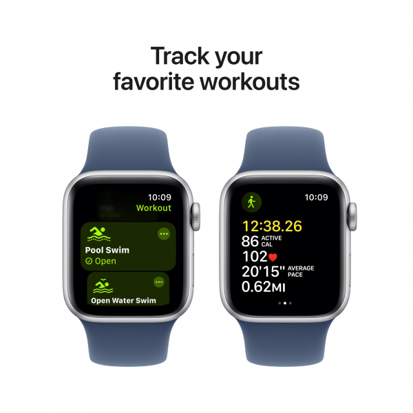 Apple Watch SE (2024) GPS 44mm Silver Alumi... | Klikk Malta