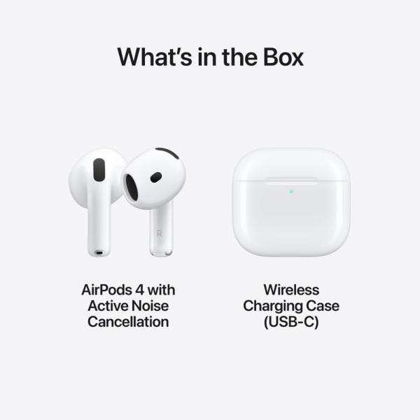 Apple Wireless AirPods 4 (Active Noise Canc... | Klikk Malta