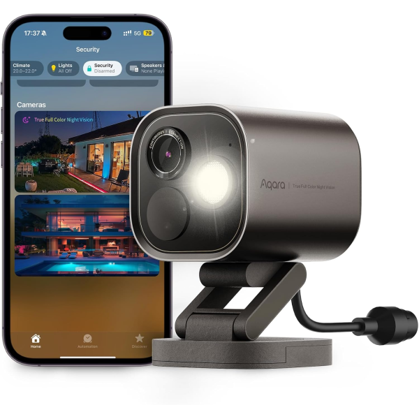 Aqara Camera Hub G5 Pro PoE Grey | Klikk Malta