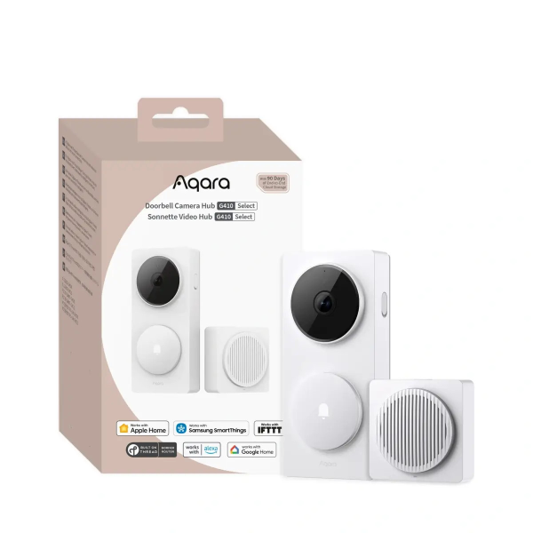 Aqara Doorbell Camera Hub G410 Select White | Klikk Malta