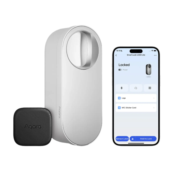 Aqara Smart Door Lock U200 Lite White | Klikk Malta