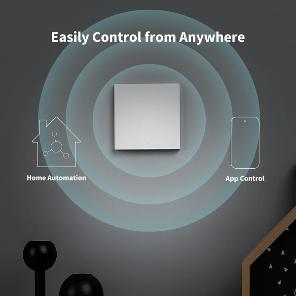 Aqara Smart Wall Switch H1 Single Rocker w/... | Klikk Malta