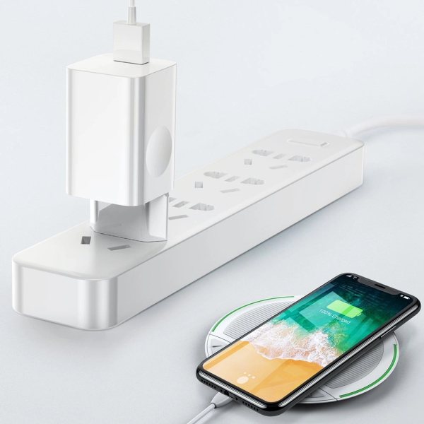 Baseus 24W Charger 3A USB-A EU Plug White | Klikk Malta