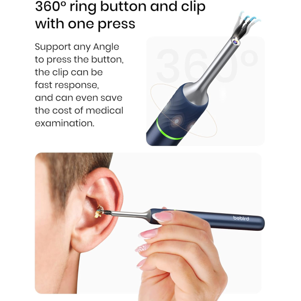 Bebird Note 5 Pro Otoscope with Ear Cleanin... | Klikk Malta