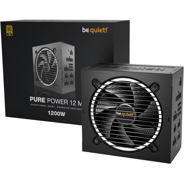 be quiet! PURE POWER 12 M 1200W 80+ Gold Fu... | Klikk Malta