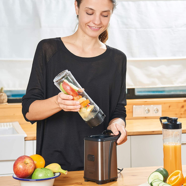 Black+Decker Stainless Steel Liquidiser & S... | Klikk Malta
