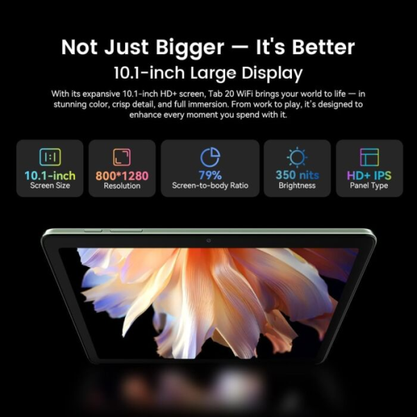 Blackview Tab 20 10.1 inch 4GB 64GB Wi-Fi T... | Klikk Malta