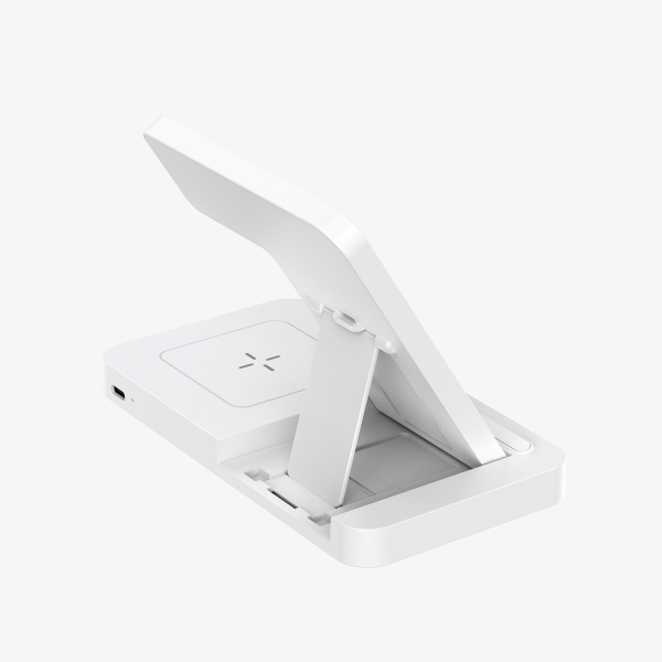 BWOO 3-in-1 Wireless Charger White | Klikk Malta