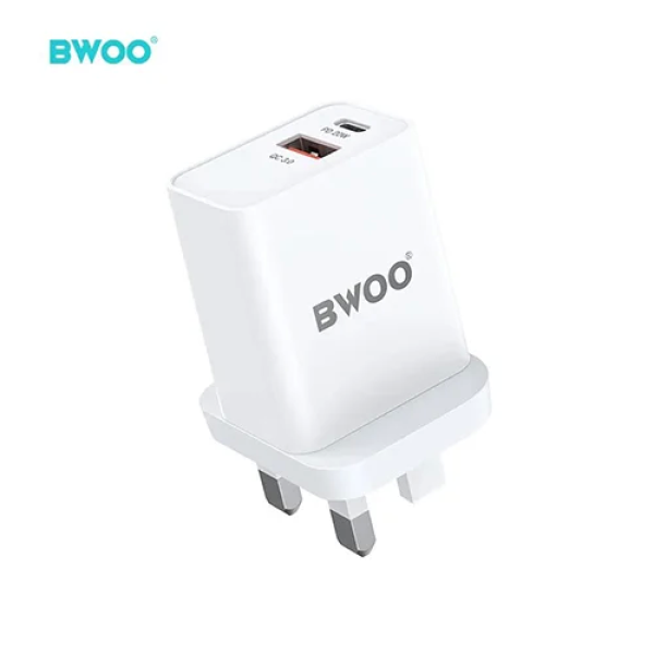 BWOO Dual Port PD20W+QC18W USB to AC Power ... | Klikk Malta