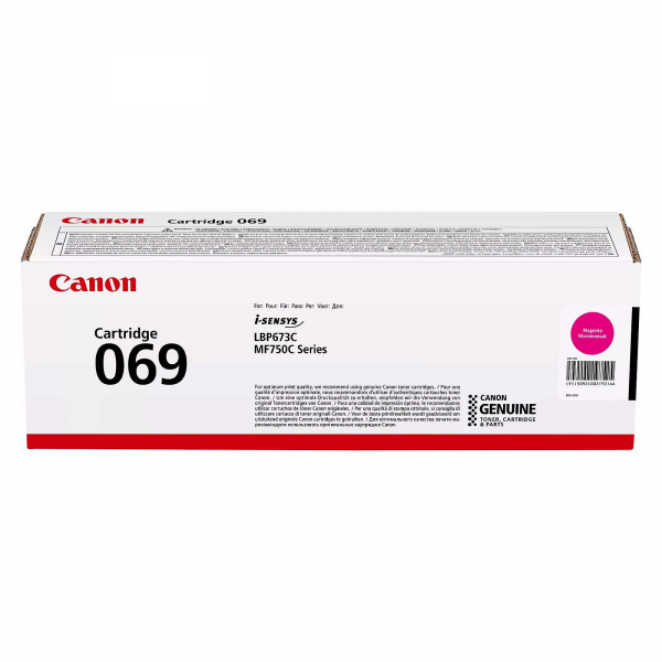 Canon 069 Magenta Toner Cartridge - Original | Klikk Malta