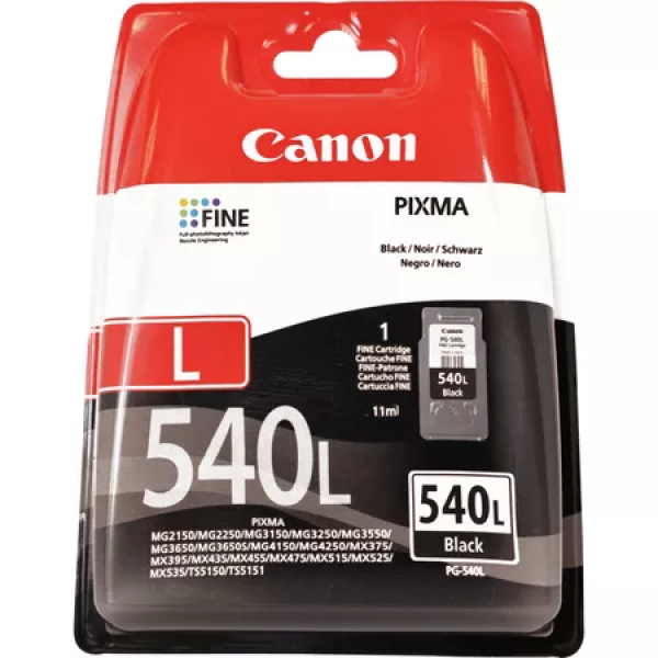 Canon PG-540L Black Ink Cartridge | Klikk Malta
