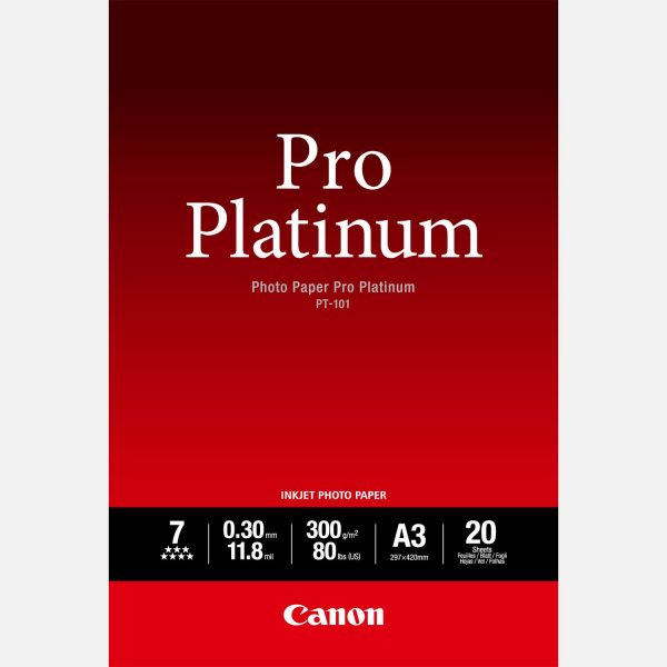 Canon Pro PT-101 Platinum Glossy Photo Pape... | Klikk Malta