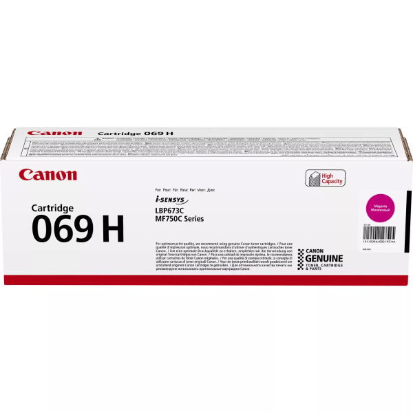 Canon 069H Magenta High Yield Toner Cartrid... | Klikk Malta