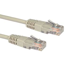 Cat6 Full Copper Network Patch Cable 2m Grey | Klikk Malta
