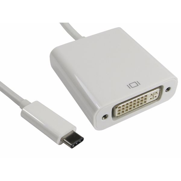 CDL USB C (M) to DVI (F) Adapter 0.15m | Klikk Malta