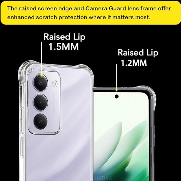 CoverMe Case TPU for Redmi 15 5G Clear | Klikk Malta