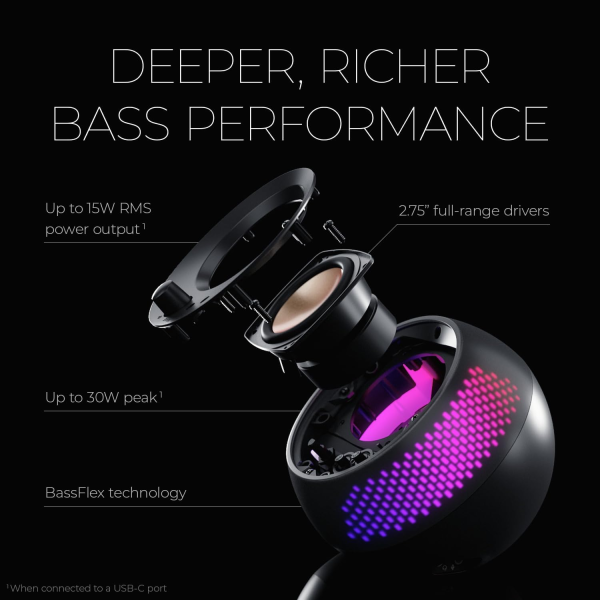 Creative PebbleXPlus 2.1 Speakers | Klikk Malta