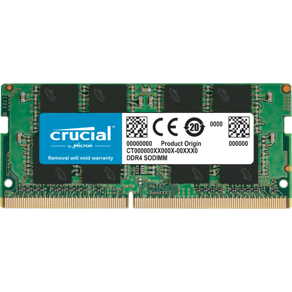 Crucial 16GB DDR4 3200MHz SODIMM RAM | Klikk Malta