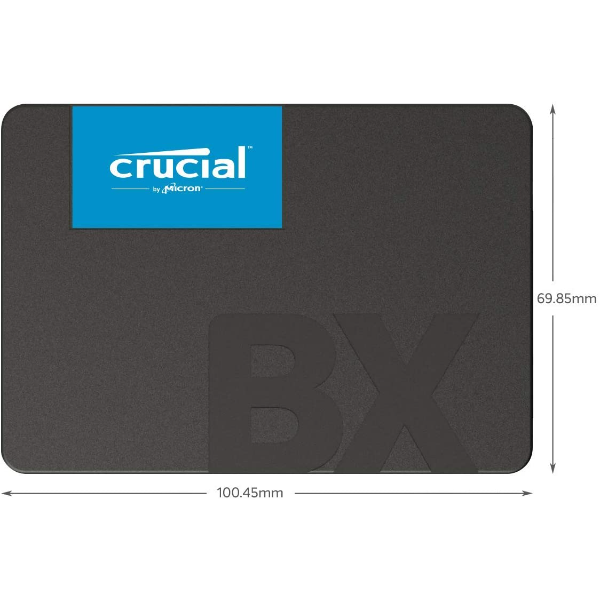 Crucial BX500 500GB SATA III SSD | Klikk Malta