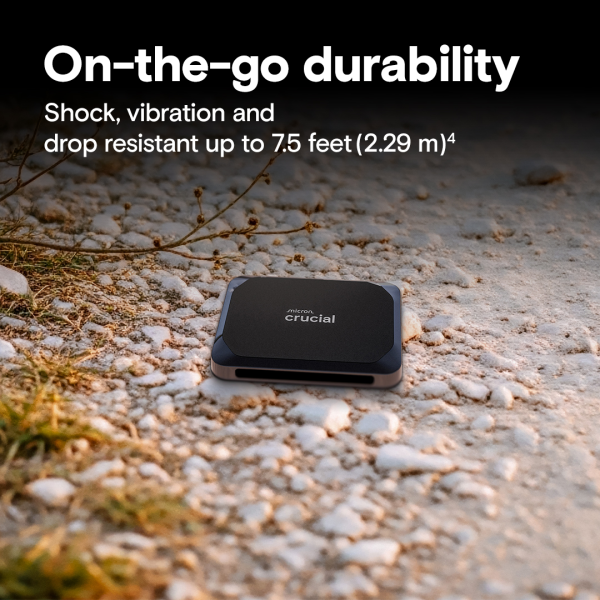 Crucial X9 1TB USB 3.2 Gen 2 External SSD | Klikk Malta