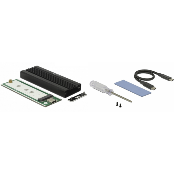 Delock USB Type-C M.2 PCI-e SSD External En... | Klikk Malta