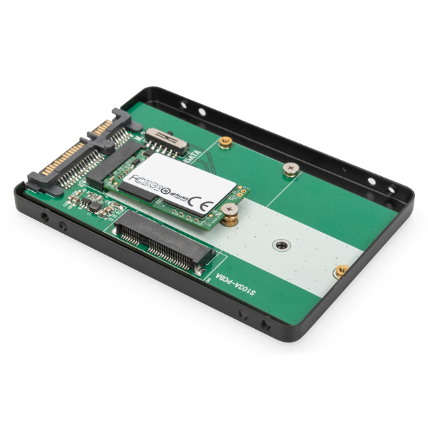 Digitus 2.5 inch M.2 / mSATA to SATA Enclosure | Klikk Malta