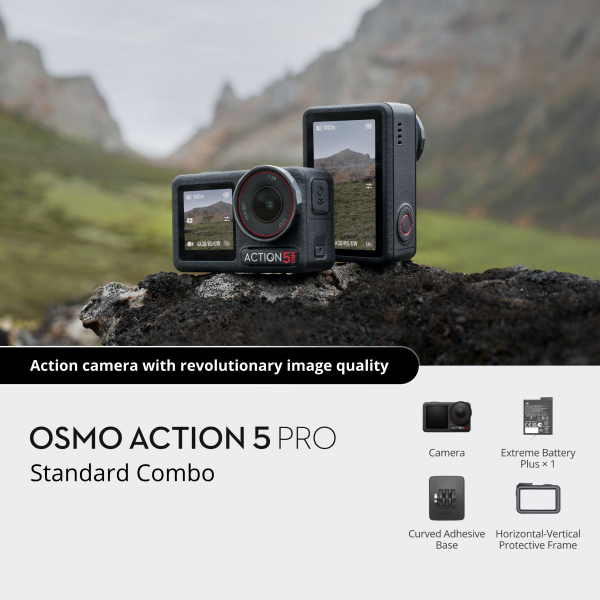 DJI Osmo Action 5 Pro Standard Combo | Klikk Malta