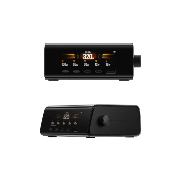 EcoFlow RAPID Pro Desktop GaN Charger 320W ... | Klikk Malta