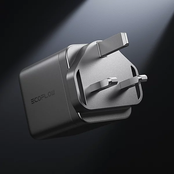 EcoFlow RAPID Pro GaN Charger UK 100W 3-port | Klikk Malta