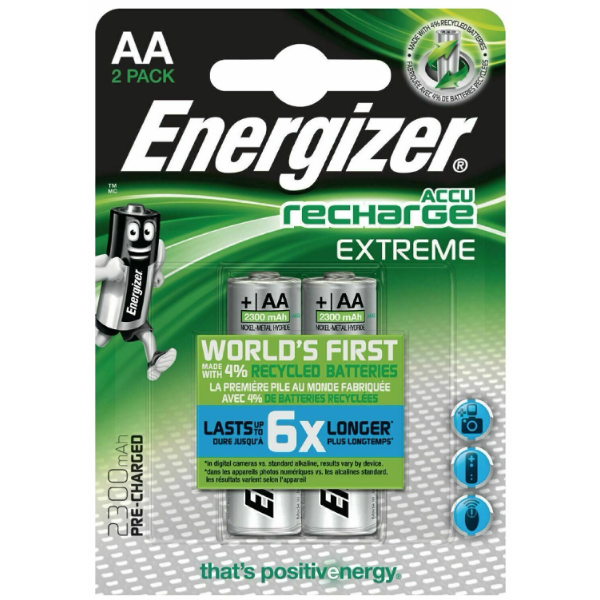 Energizer AA Rechargeable Extreme 2300mAh B... | Klikk Malta