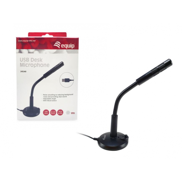 Equip USB Desktop Microphone | Klikk Malta