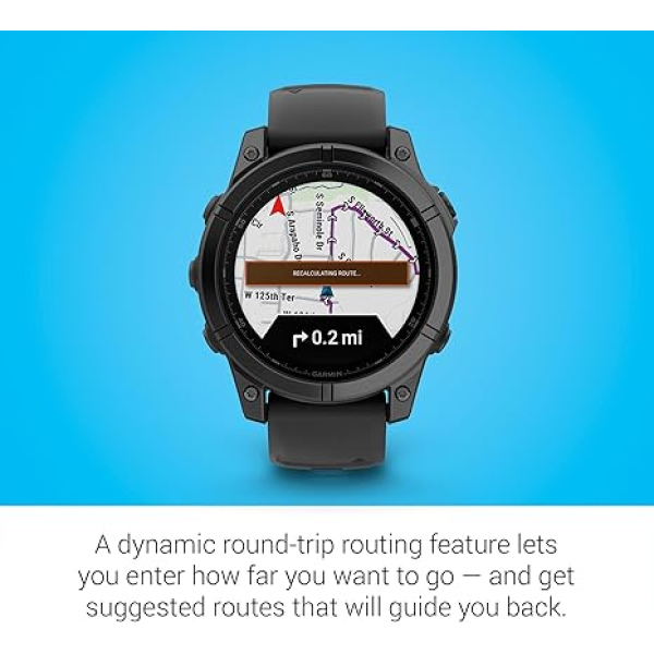 Garmin Fenix E 47mm Black | Klikk Malta