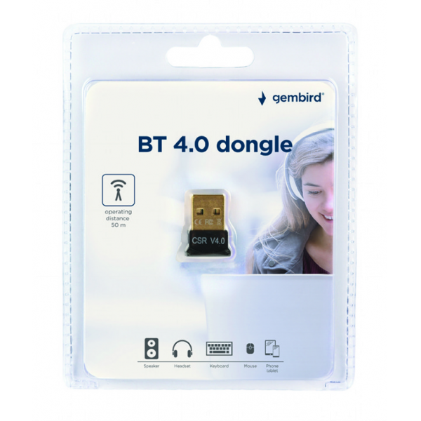 Gembird Bluetooth 4.0 USB Adapter | Klikk Malta