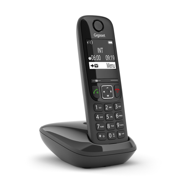 Gigaset AS690 Cordless Phone Black | Klikk Malta