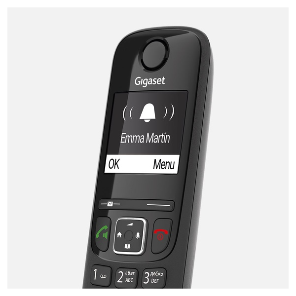 Gigaset AS690 Cordless Phone Black | Klikk Malta